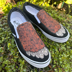 Big Foot Custom Slip On Shoes