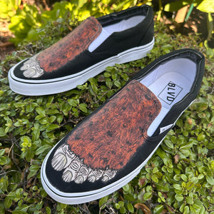 Big Foot Custom Slip On Shoes