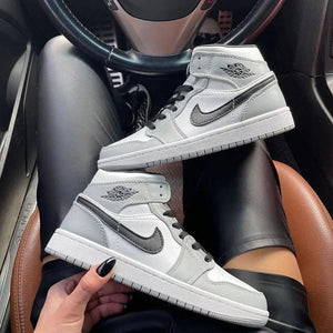 Custom Jd Mid Smoke Grey