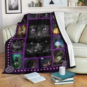 Black Cat Blanket