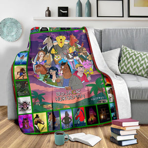 Bojack Horseman Blanket