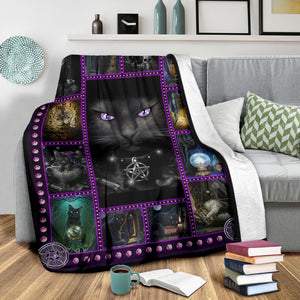 Black Cat Blanket
