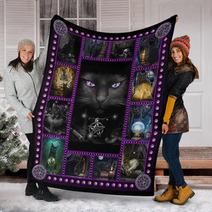 Black Cat Blanket