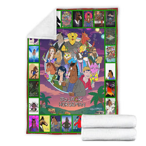 Bojack Horseman Blanket