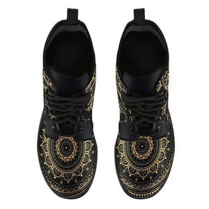 Gold Lotus Boots