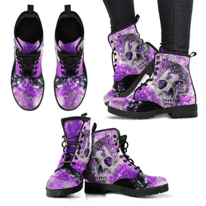 Crystal Skull Gothic Hiking Boots
