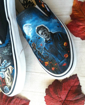 Scary Halloween Holiday Shoes