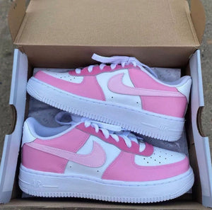 Pink Custom AF 1’s