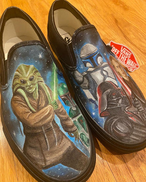 SW hand-painted shoes