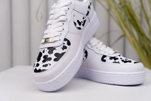 Cow Print AF 1 Shoes