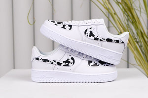 Cow Print AF 1 Shoes