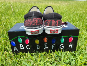 Stranger Custom Classic Slip-Ons
