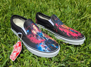 Stranger Custom Classic Slip-Ons