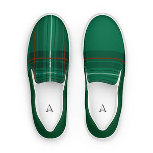 Classic Green Slip Ons