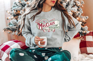 Mrs Claus Cookie Shoppe Sweatshirt, Christmas Cookies Lover Gift