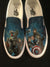 Galaxy Custom Painted Classic Slip-On Shoes