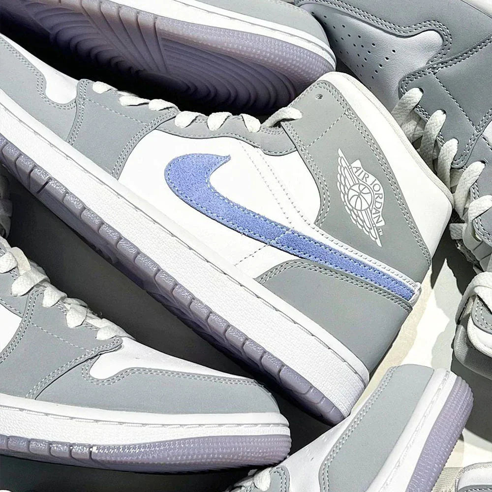 Custom Jd Mid Wolf Grey