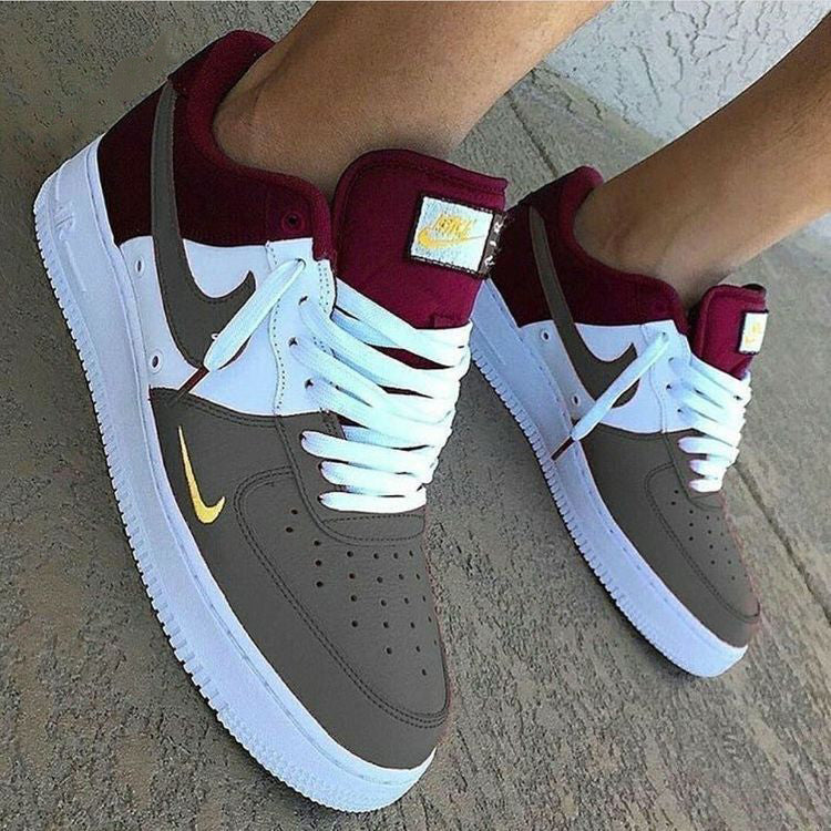 Royal Rust Hand Painted Shoes