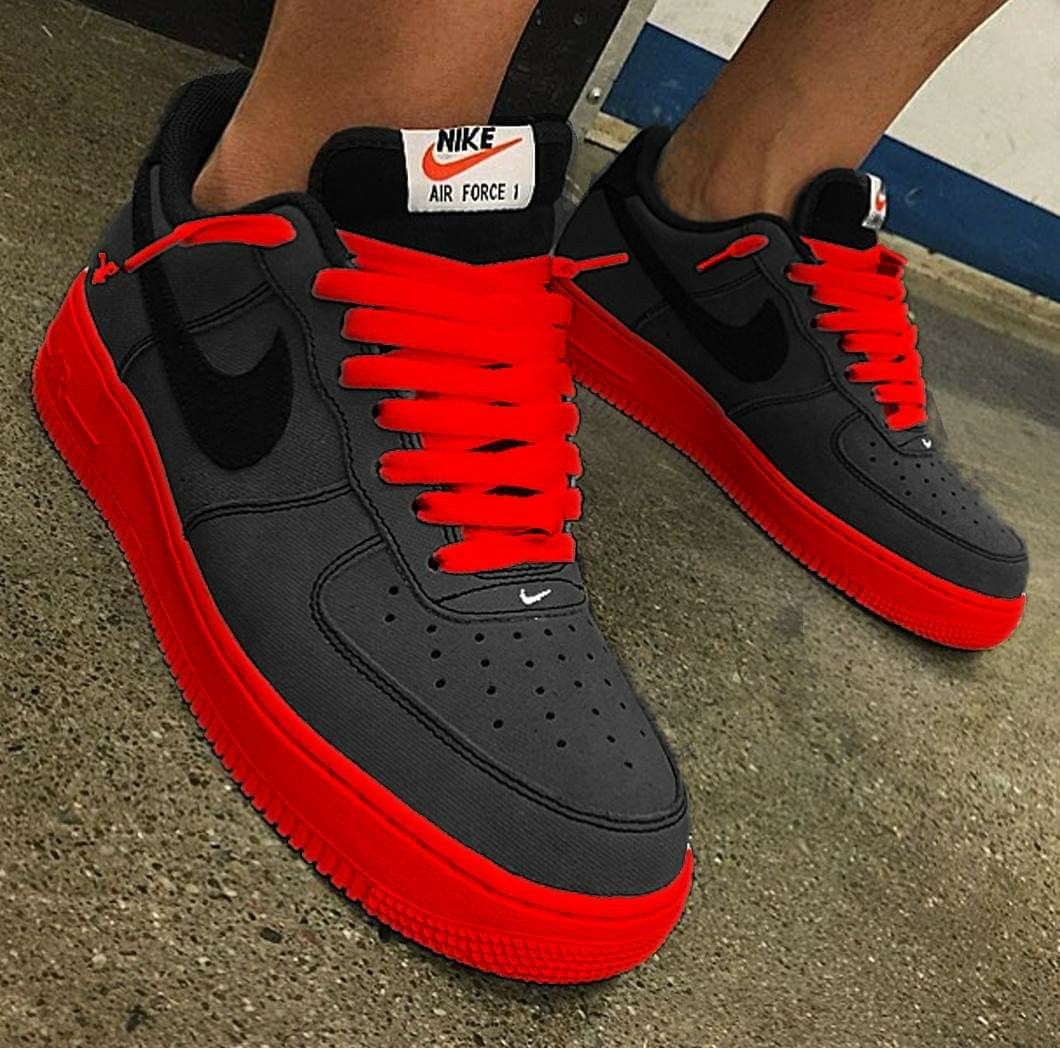 Shadow Flame Hand Painted Shoes