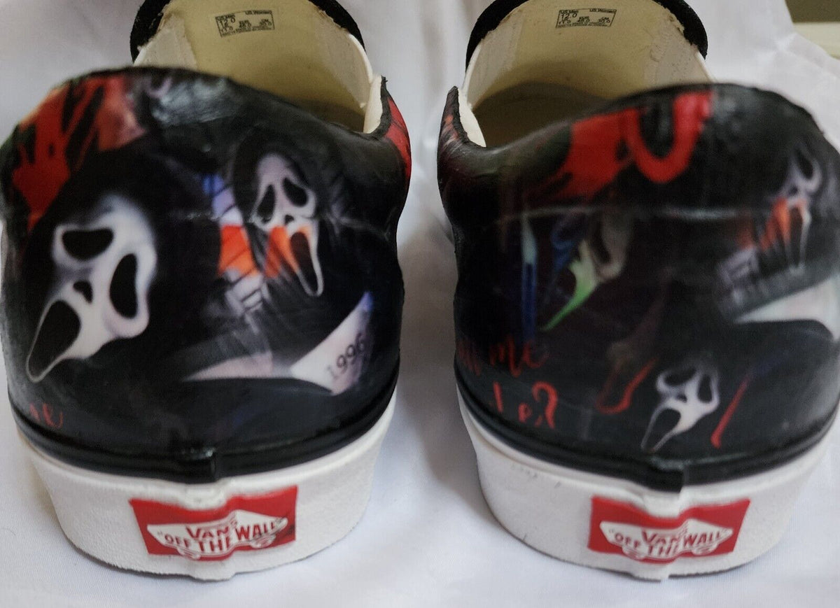 Classic Black and White HR6 Slip Ons