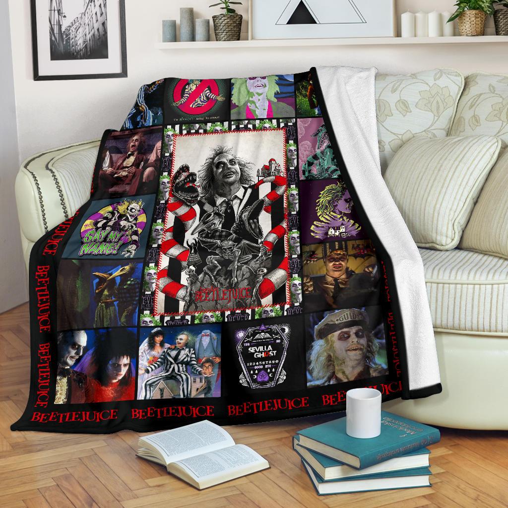 Beetlejuice Blanket