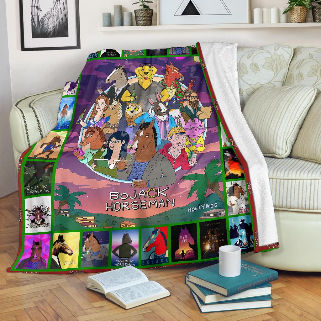 Bojack Horseman Blanket