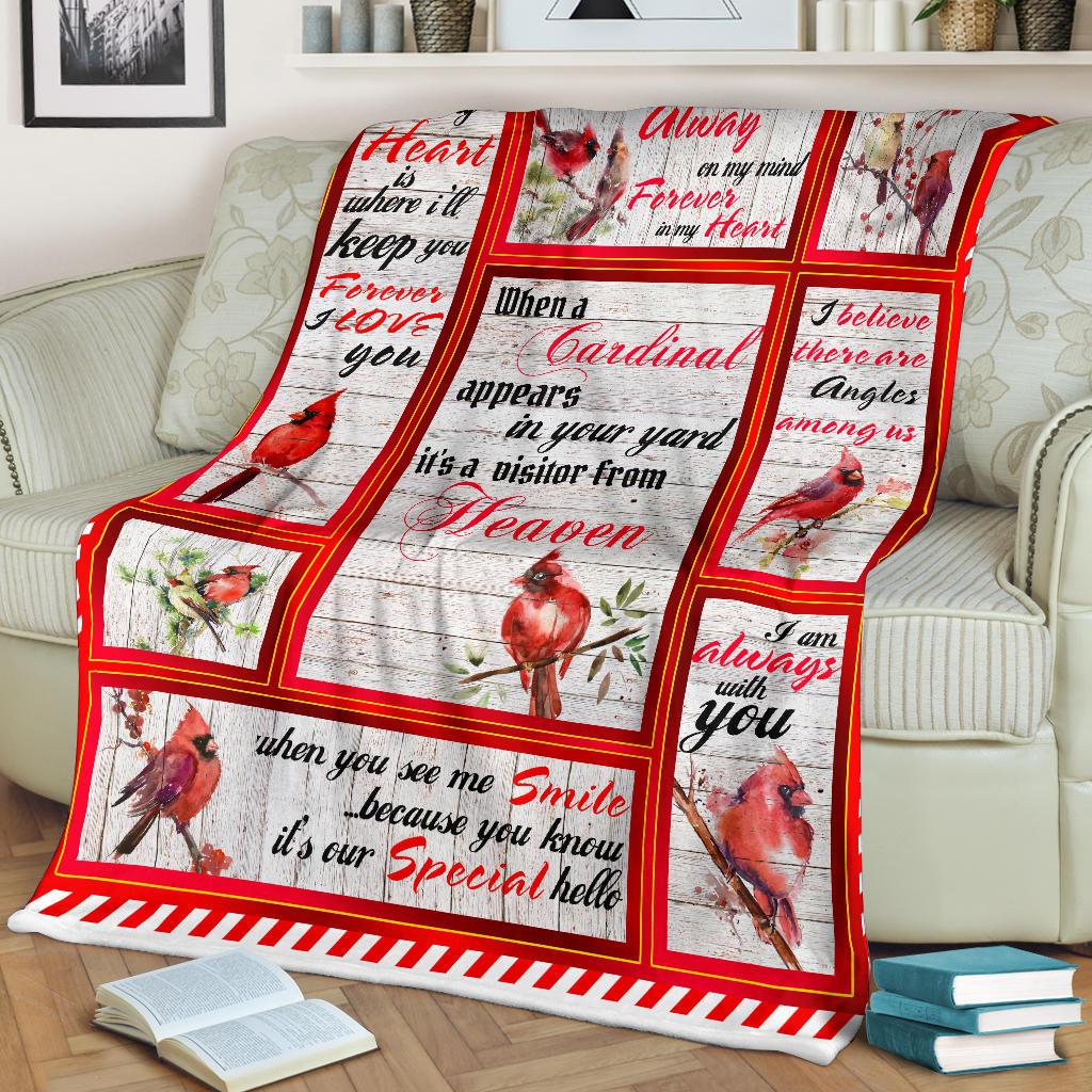Cardinal Blanket