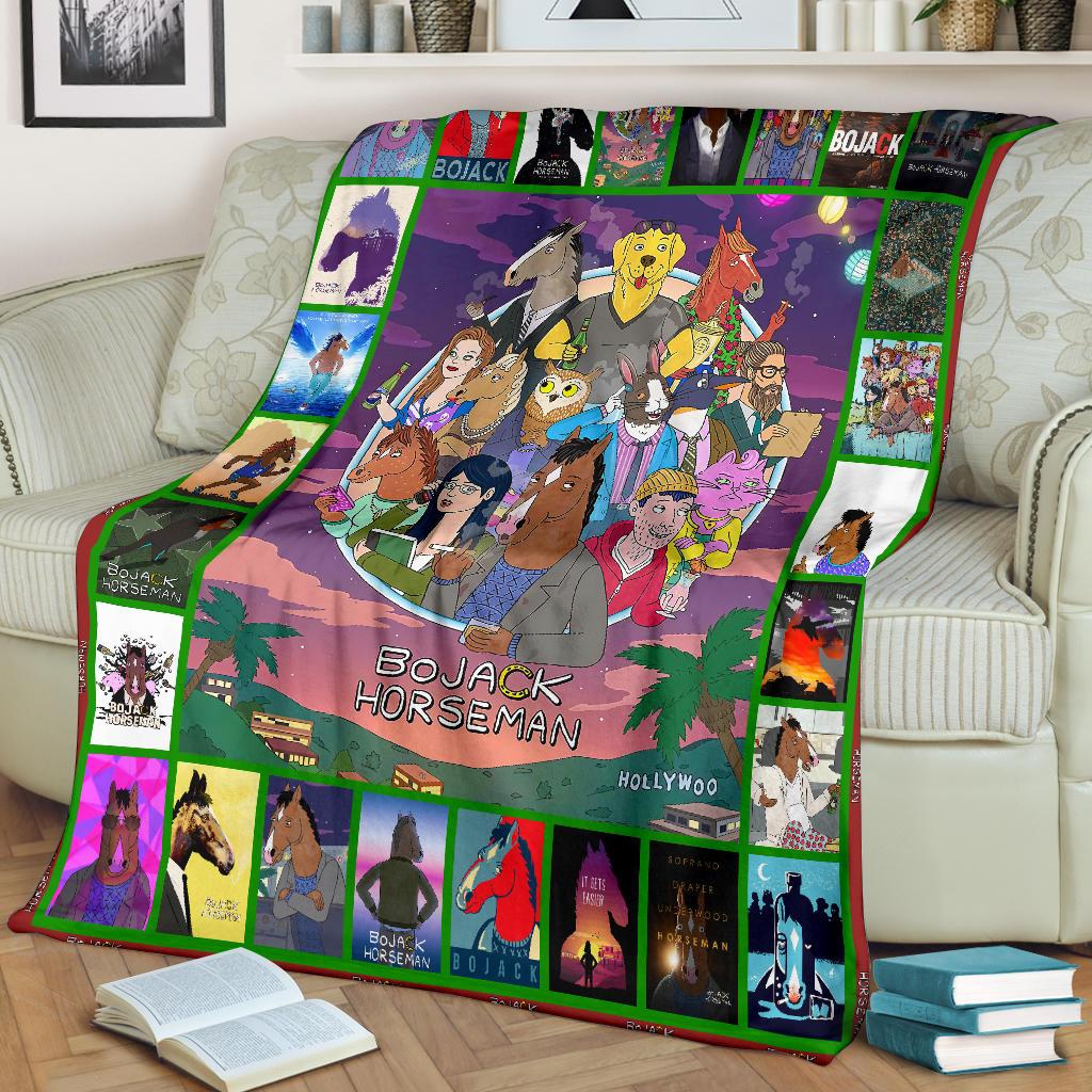 Bojack Horseman Blanket