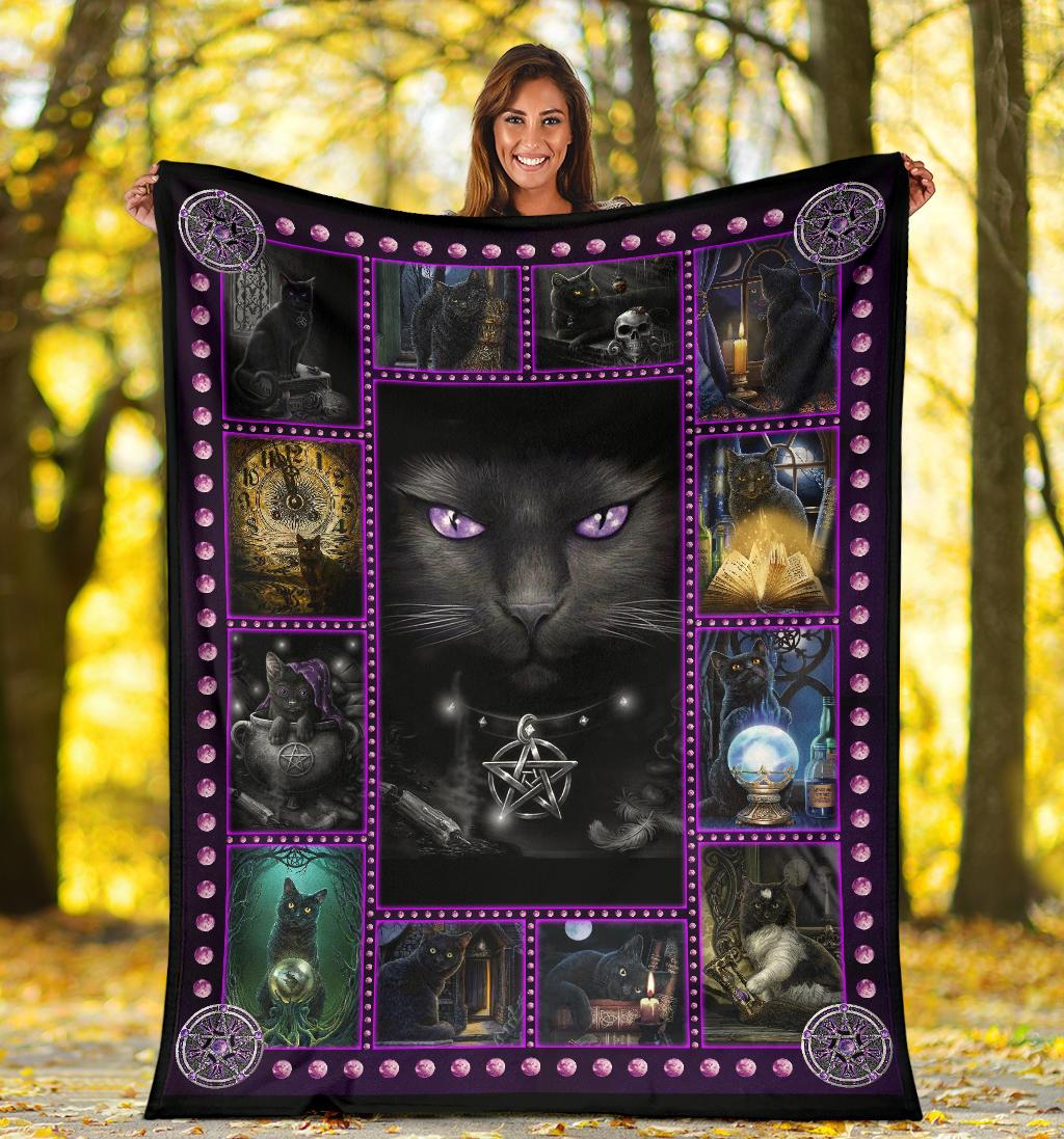 Black Cat Blanket