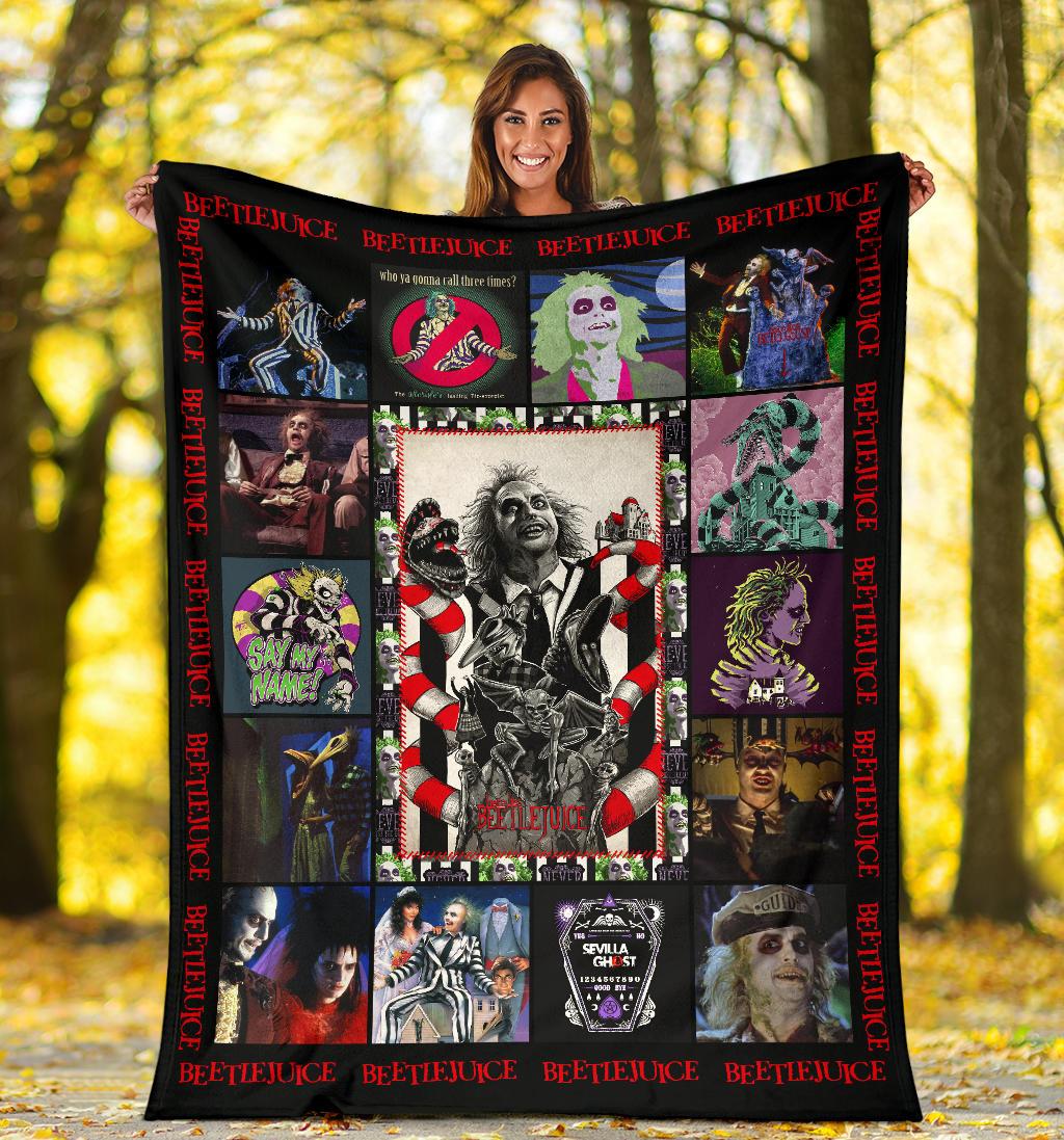 Beetlejuice Blanket