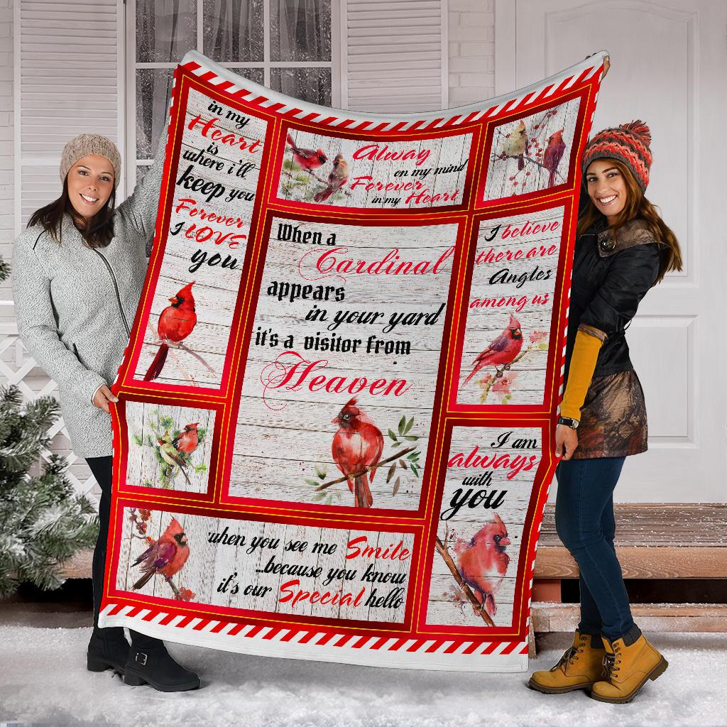 Cardinal Blanket