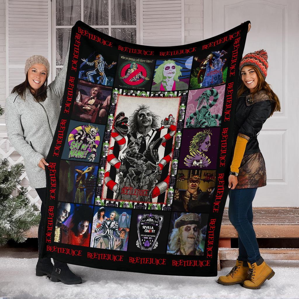 Beetlejuice Blanket
