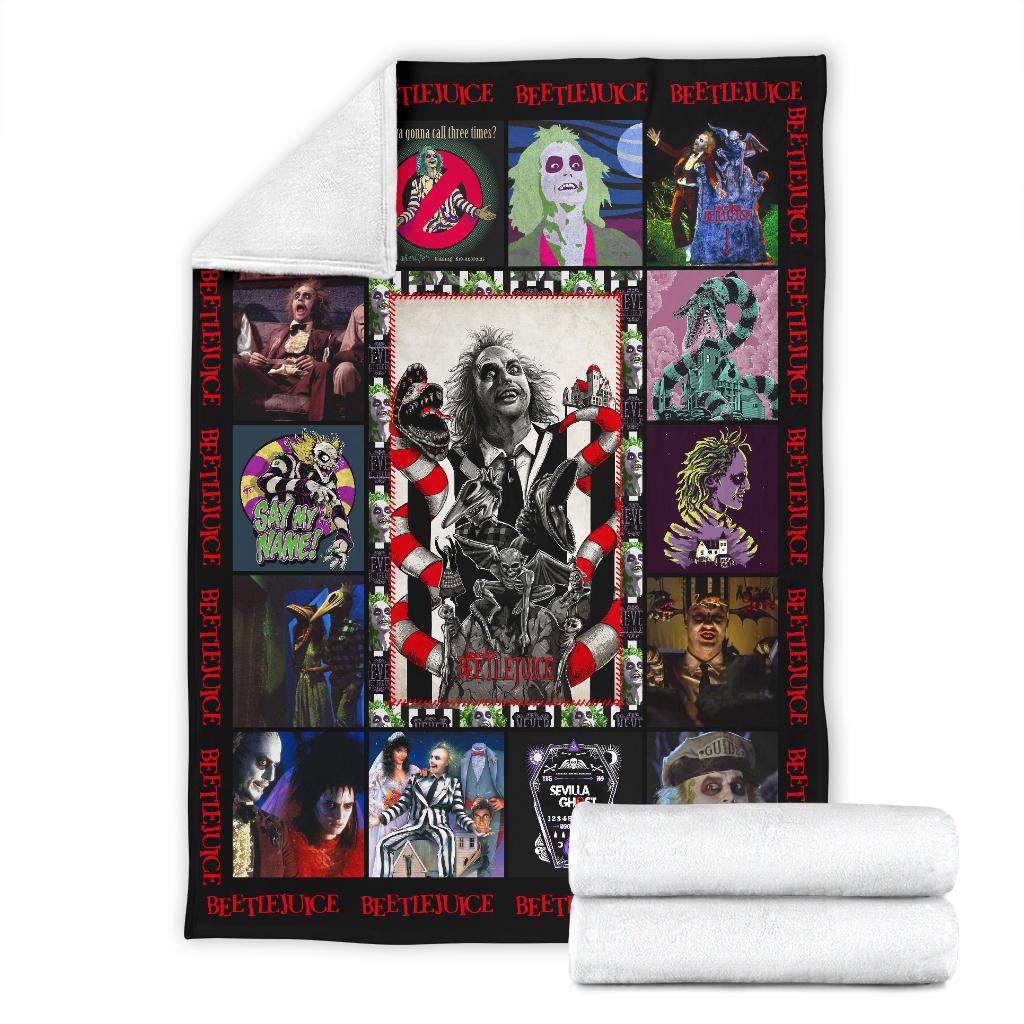 Beetlejuice Blanket