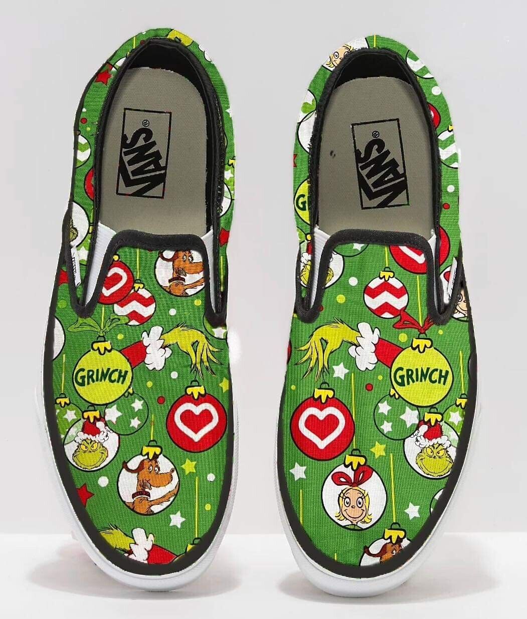 Classic Green Slip Ons Shoes