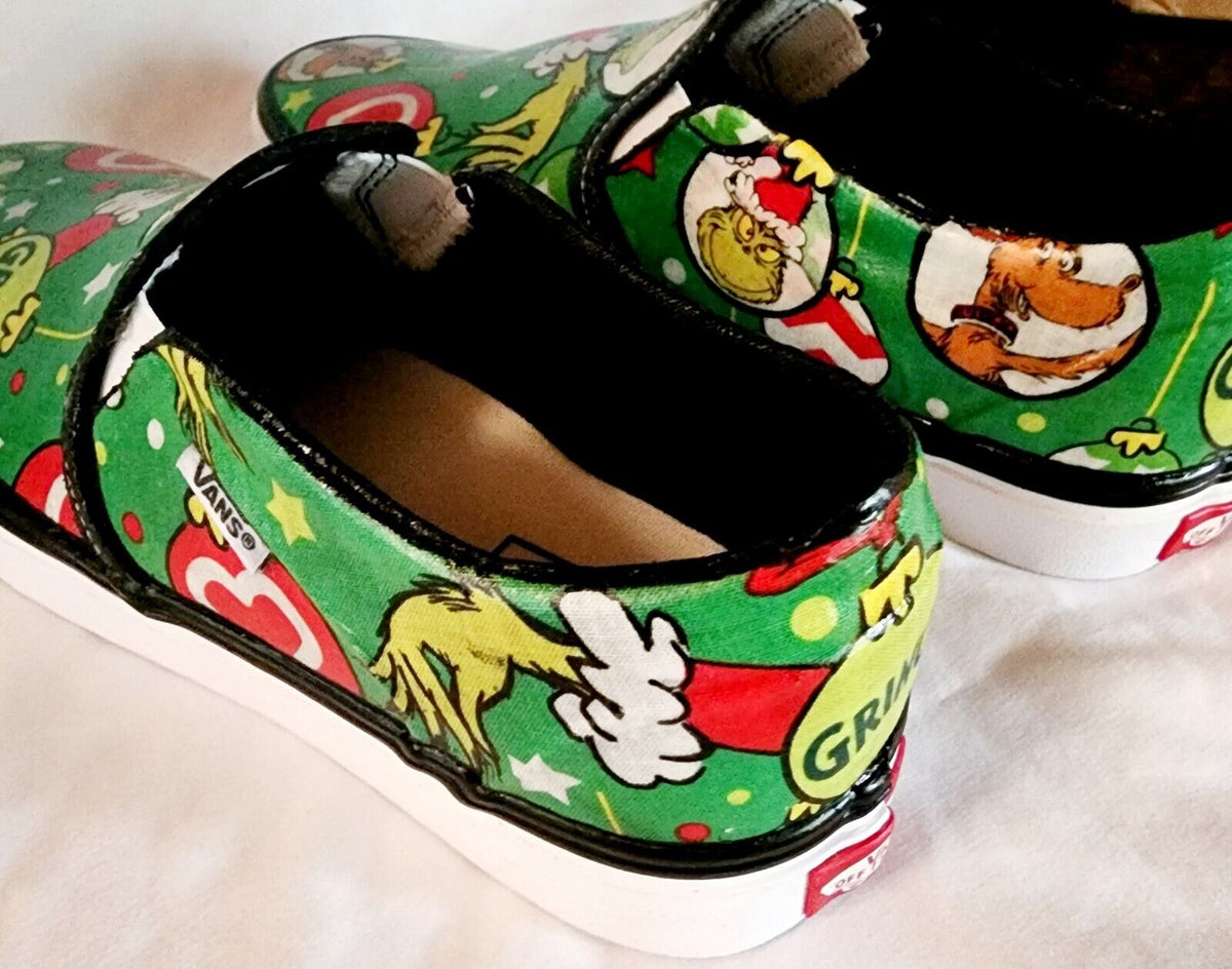 Classic Green Slip Ons Shoes