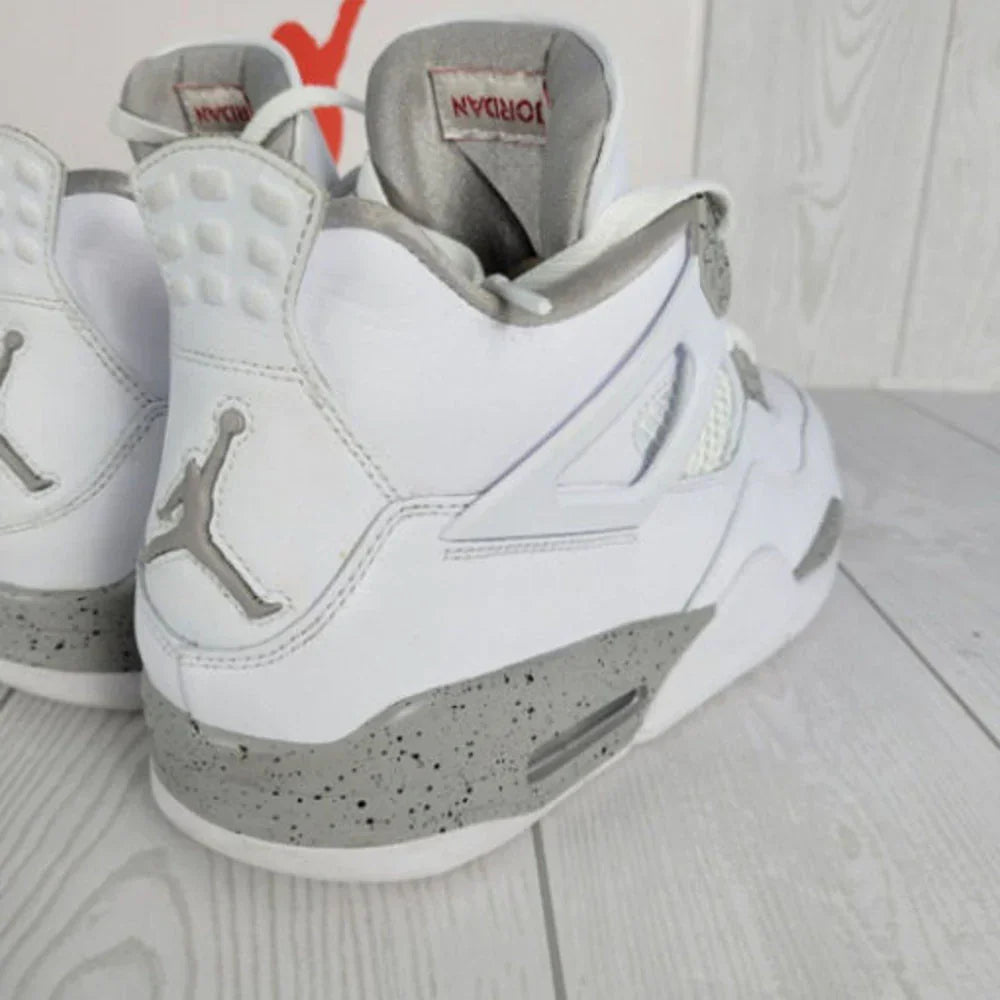 Air Jd 4 Retro White Oreo