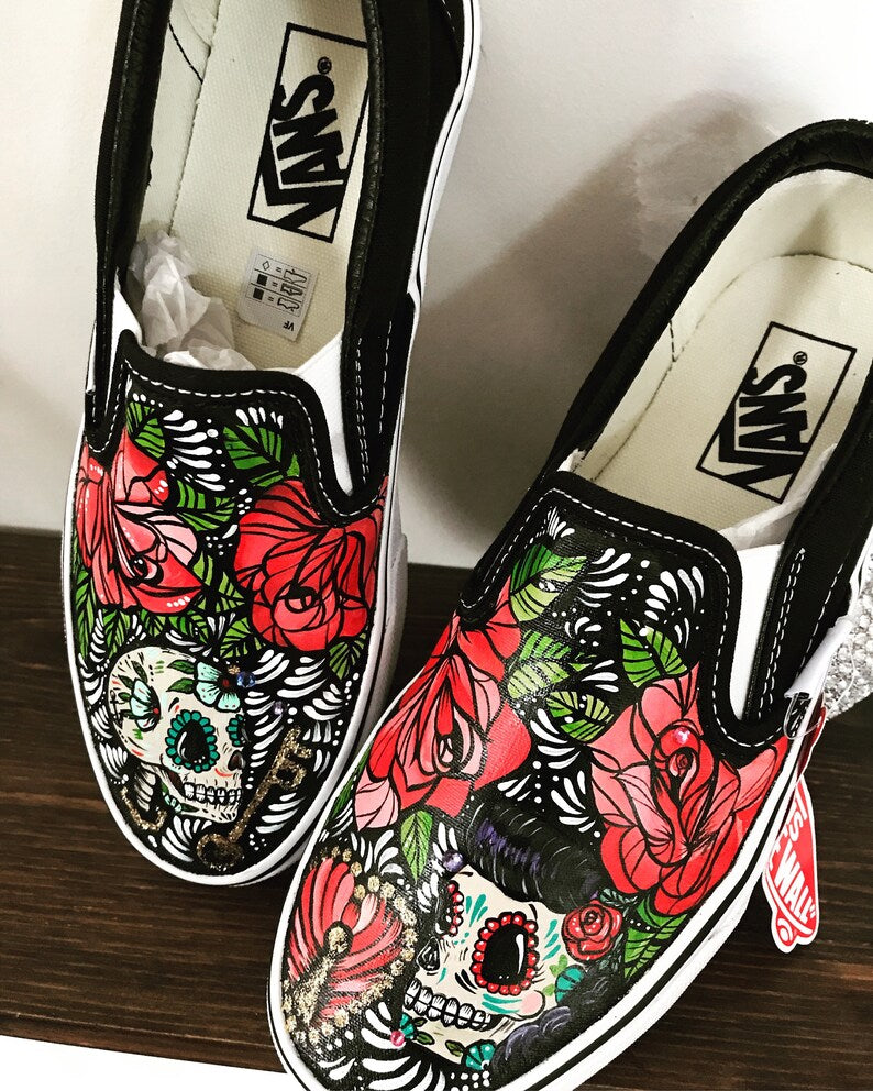 Día de Muertos Inspired Shoes - Limited Edition