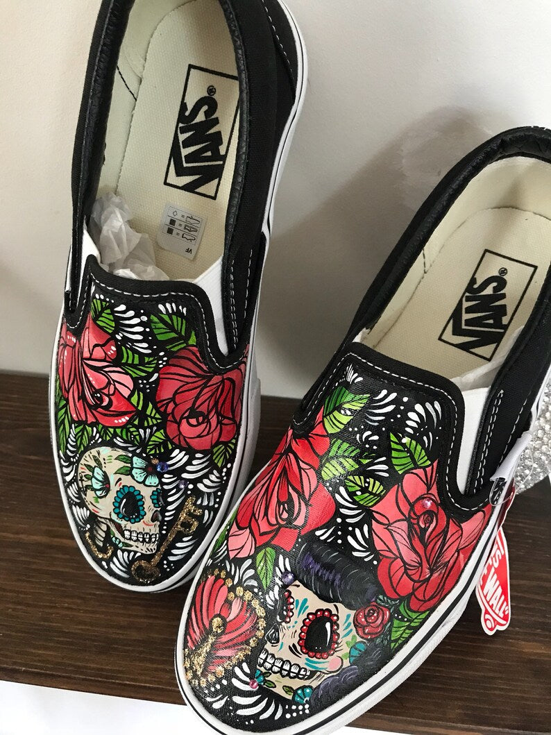 Día de Muertos Inspired Shoes - Limited Edition