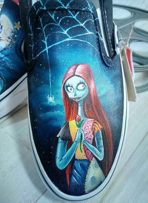Hand Painted Wedding Shoes