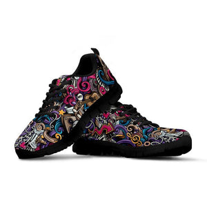Custom Air Black White JD Sneakers