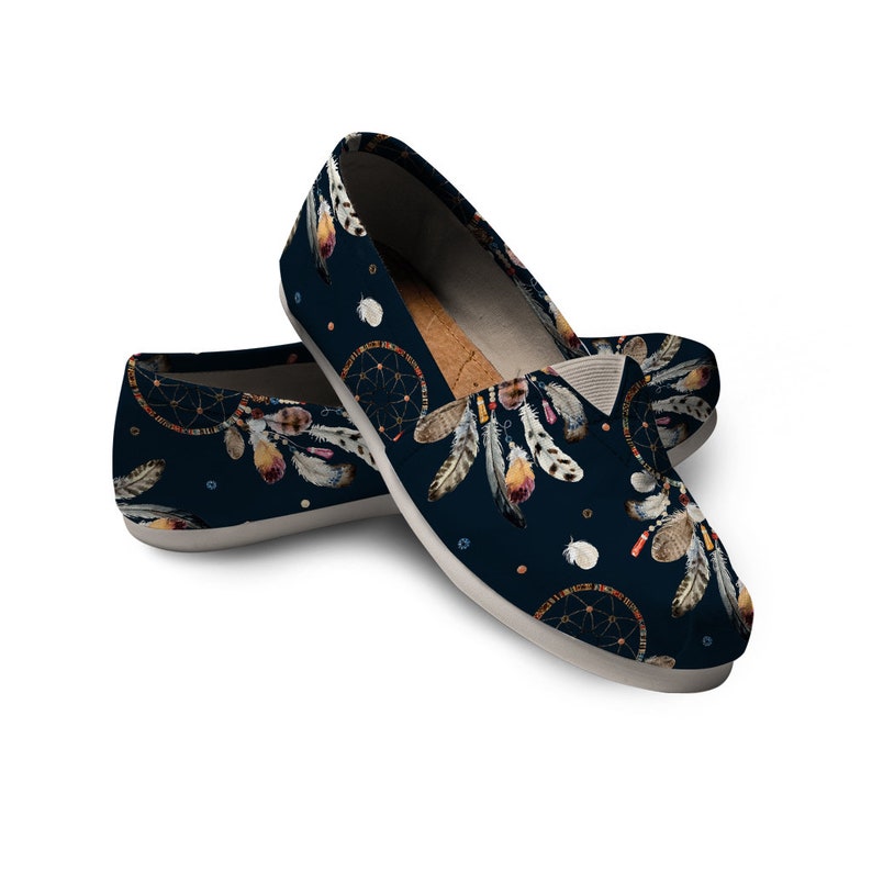 Dream Catchers Spiritual Boho Chic Slip Ons