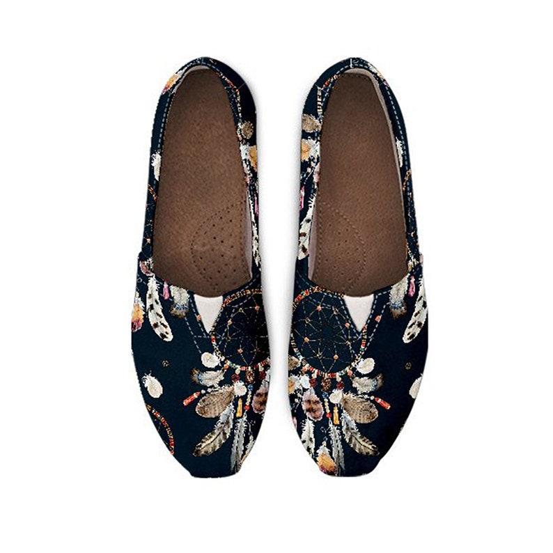 Dream Catchers Spiritual Boho Chic Slip Ons