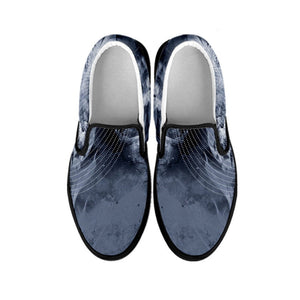 Classic Black and White HR5 Slip Ons