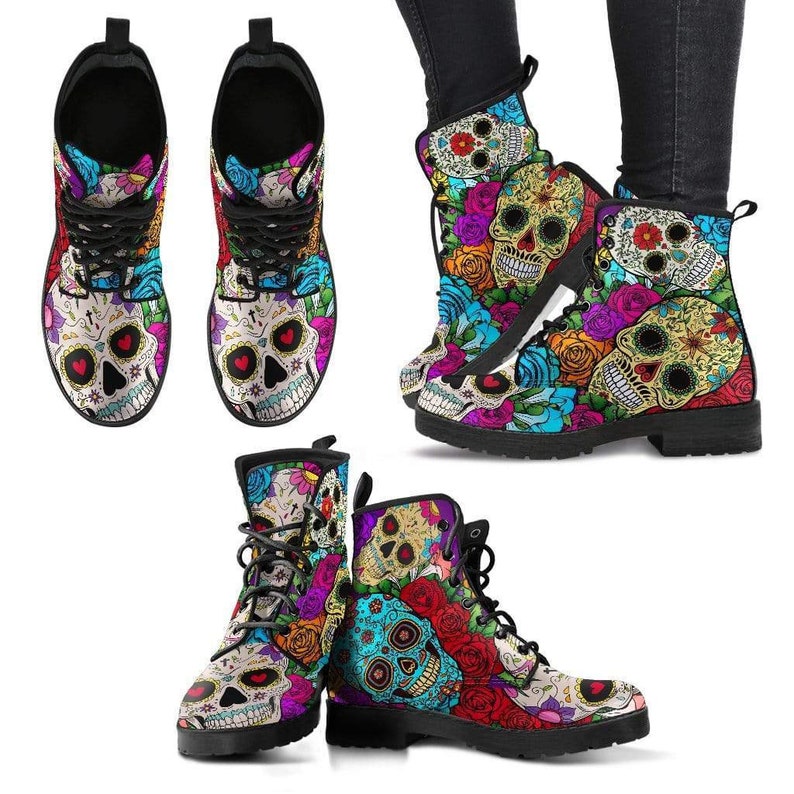 Skull Boots