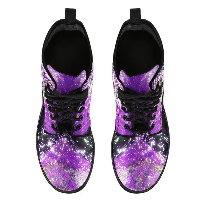 Crystal Skull Gothic Hiking Boots