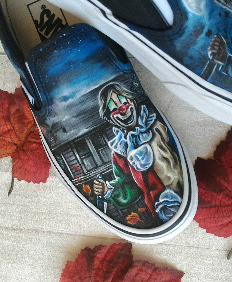 Scary Halloween Holiday Shoes