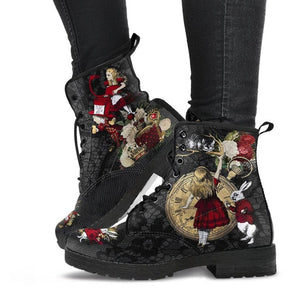 AL002 Black Hipster Boots