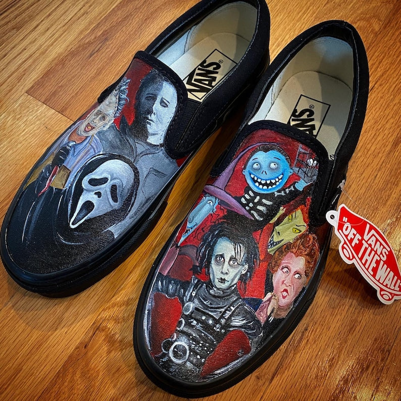 Horror themed halloween Shoes