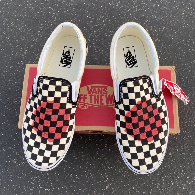 Rose Flower SLIP-ON SHOES