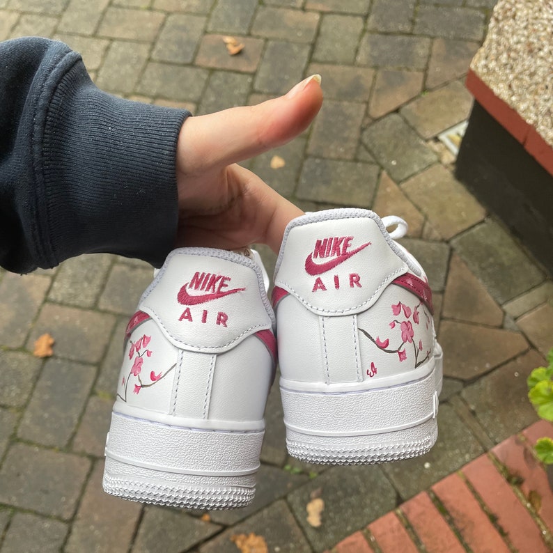 Custom Pink Cherry Blossom Shoes